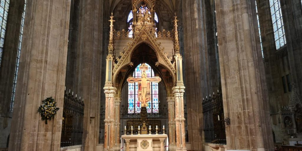 Altar der Heiligkreuz Kirch